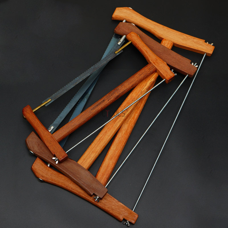 Woodworking Kumiko - Houtbewerkingsframezaag Hand-push-pull-zaag Traditionele ouderwetse handzaag Zaagblad