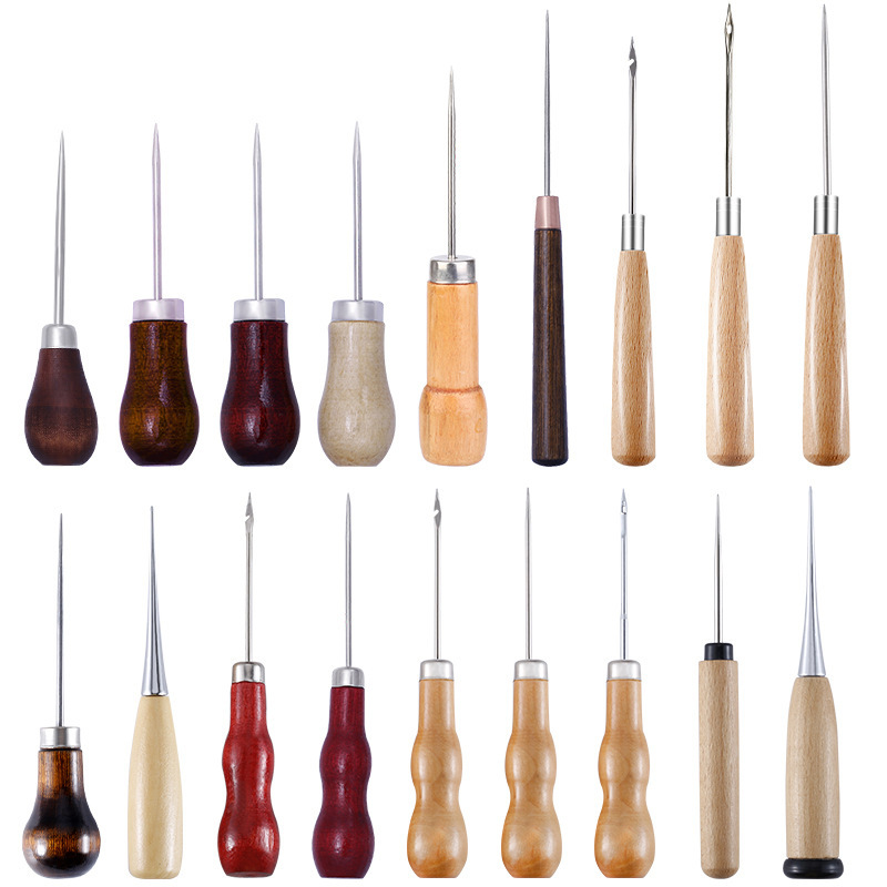 Woodworking Tool Stores - Lederen priem houten handvat priem naaien