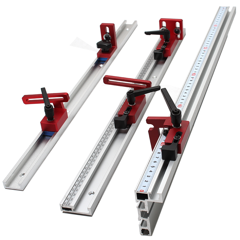 Woodworking Kumiko - Houtbewerking T-Track Stop T-Slot Limiter Aluminium