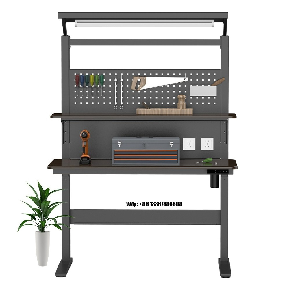 Woodworking Bench - In hoogte verstelbare staande werktafel, zware