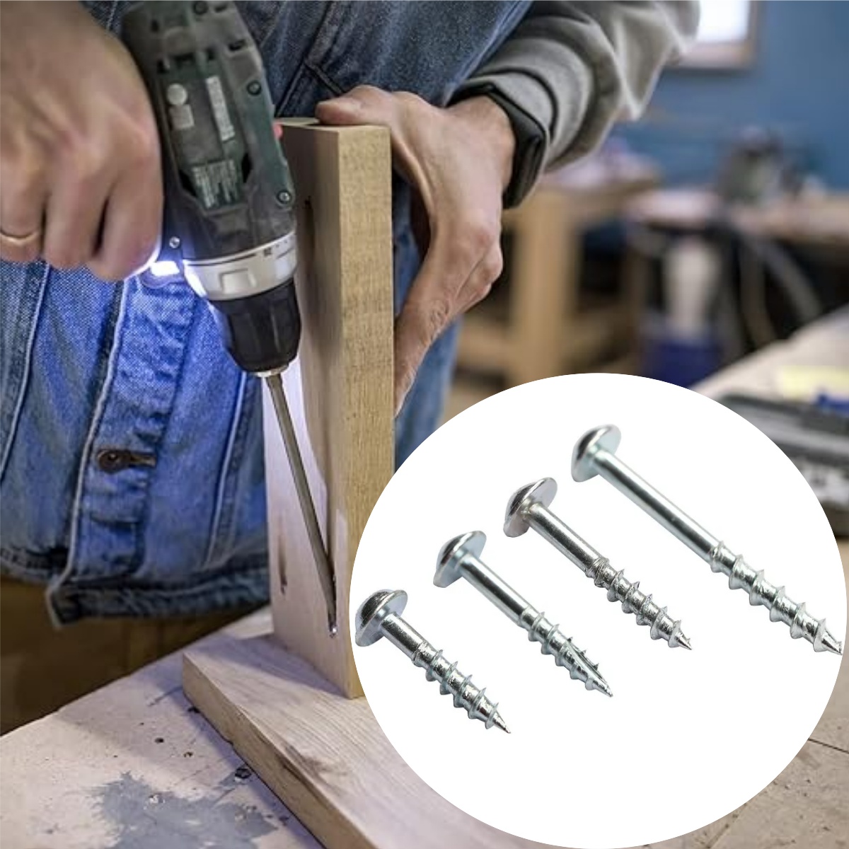 Woodworking Hacks - 100 stks Schuine Gat Boren Gewijd