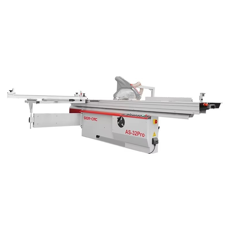 Woodworking Machine - 【Gespecialiseerd】SIGN Schuiftafelzaag AS-32Pro Houtbewerking Precisiezaagtafel/ Draagbare