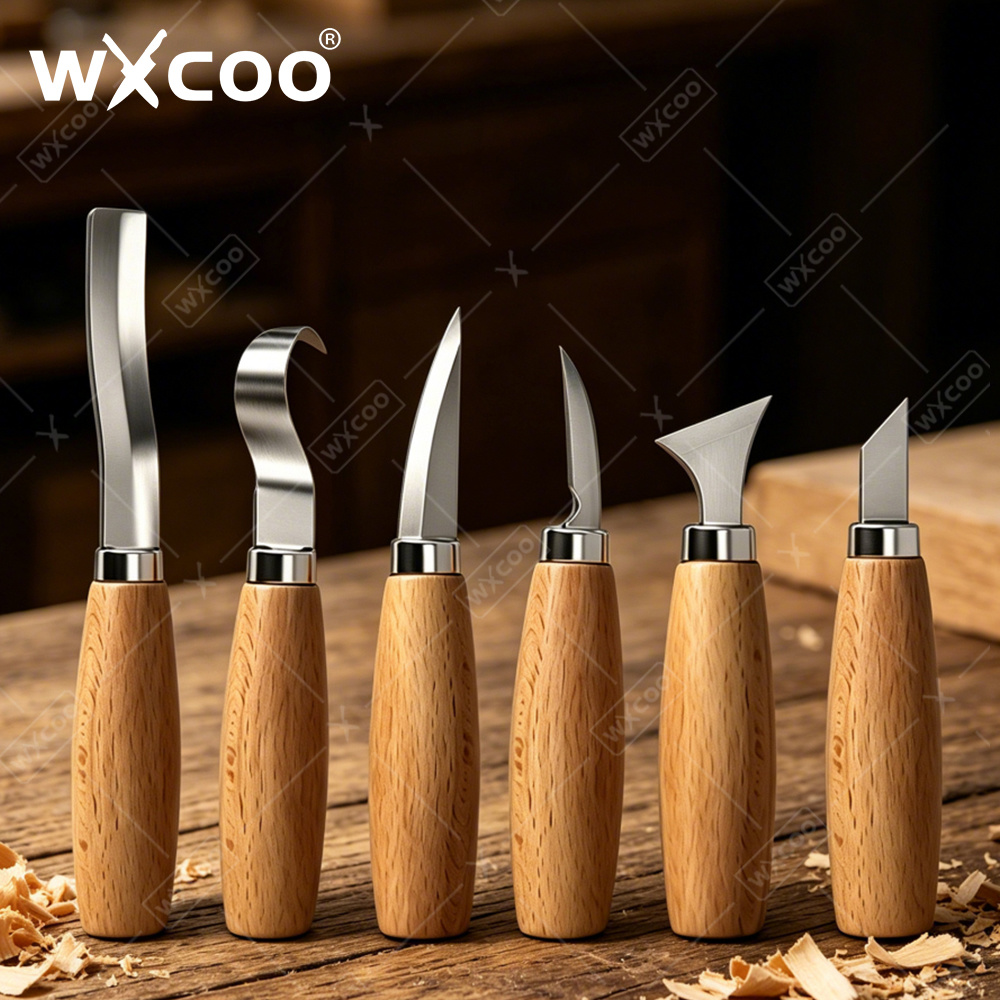 Woodworking Knives - WXCOO Ergonomische Houtsnijhaakbeitel Mes Crooked Sculpting