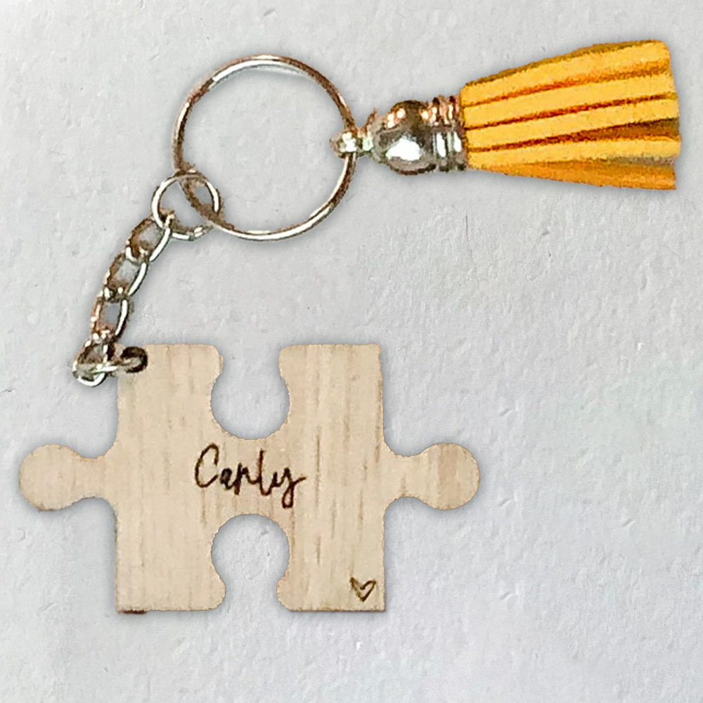Aangepaste sleutelhanger - gep - Woodworking Game recensie en prijs