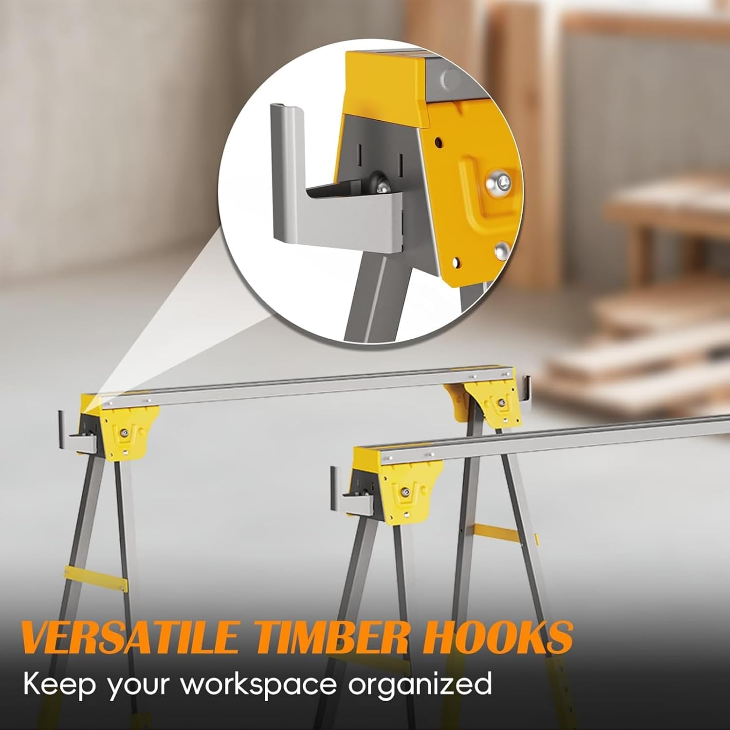 Verstelbare hoogte zaagpaal, t - Woodworking Bench recensie en prijs