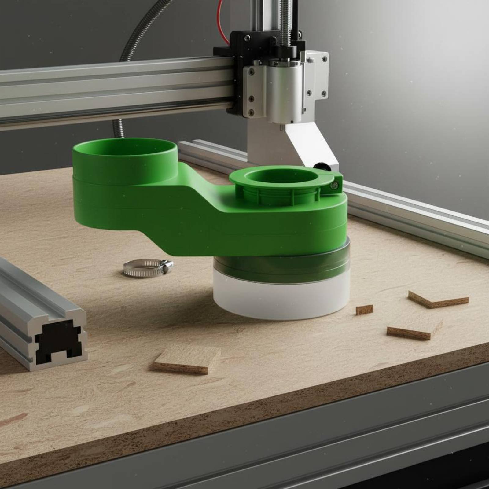 Spindelstofkap Schone snijmach - Woodworking Machine recensie en prijs