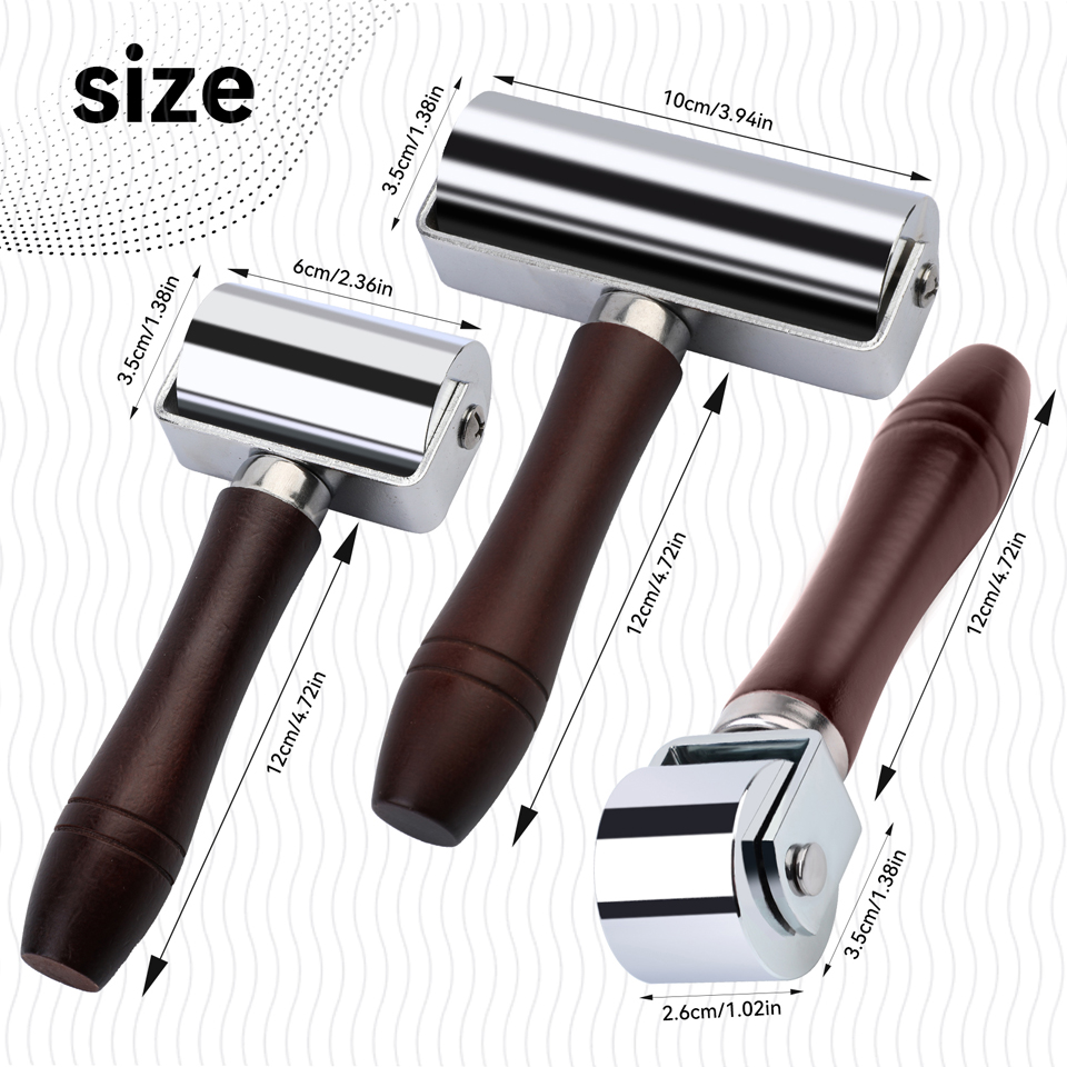 KRABALL Lederen persrandroller - Woodworking Tool Stores recensie en prijs