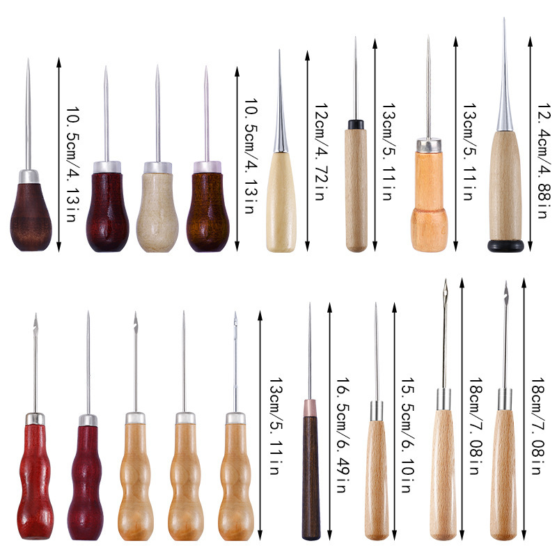 Lederen priem houten handvat p - Woodworking Tool Stores recensie en prijs