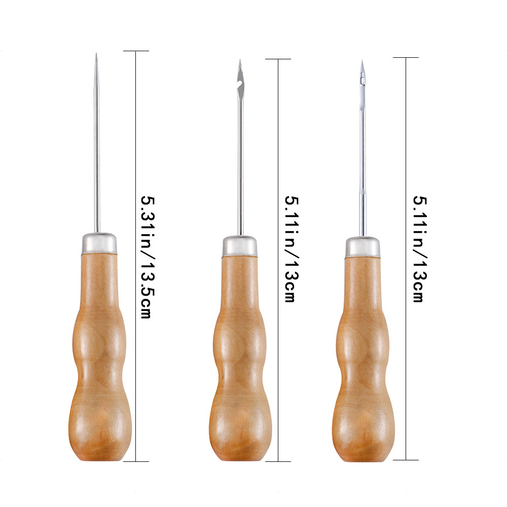 Lederen priem houten handvat p - Woodworking Tool Stores recensie en prijs