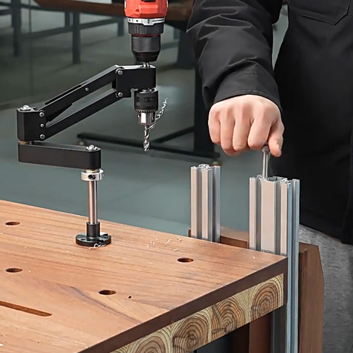 Verstelbare, articulerende can - Woodworking Kumiko recensie en prijs