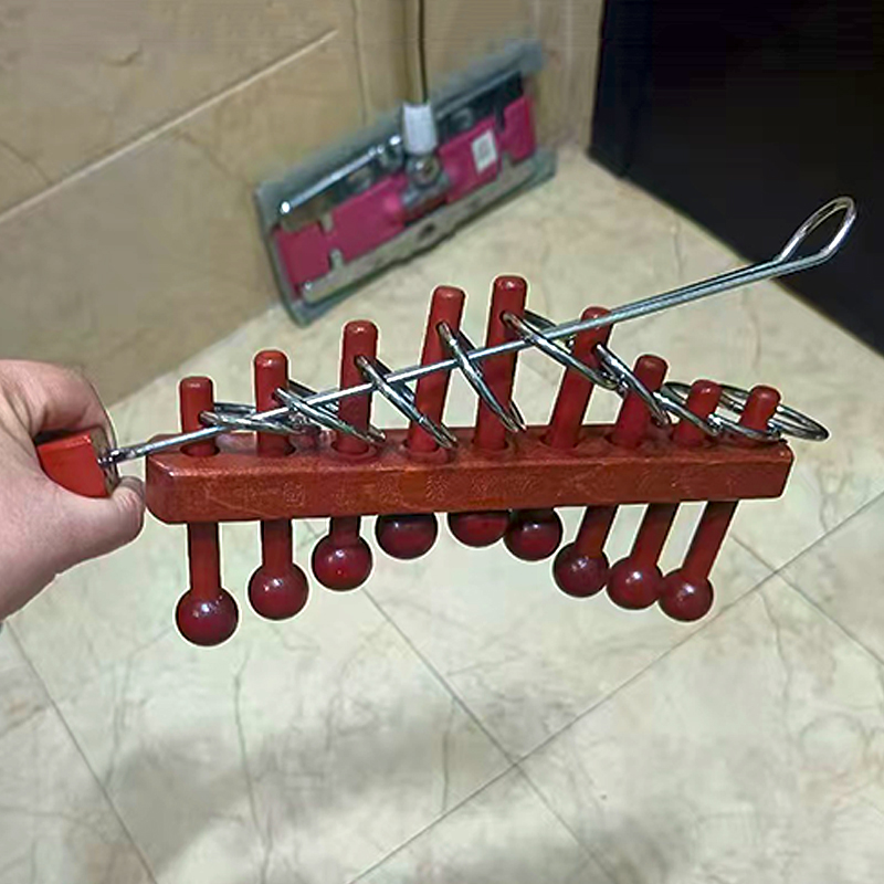 Klassieke Chinese Negen Gekopp - Woodworking Game recensie en prijs