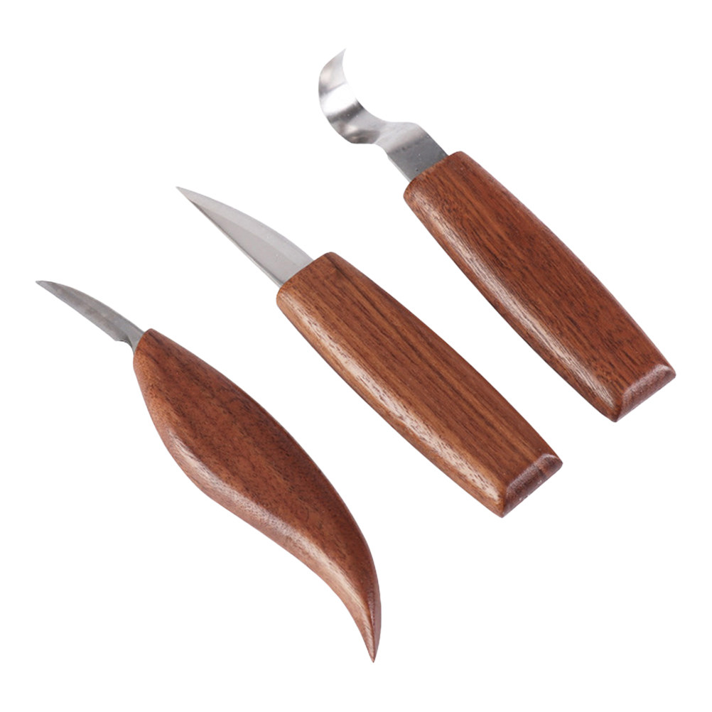 3-delige set snijgereedschappe - Woodworking Knives recensie en prijs