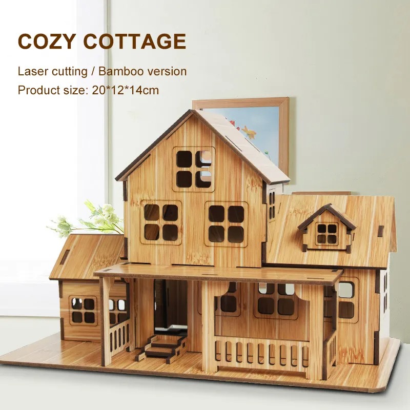 3D Houten puzzelmodel GamesCoz - Woodworking Game recensie en prijs