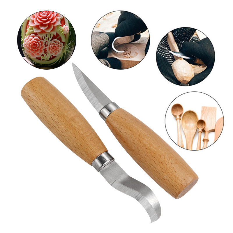 Roestvrij ijzeren vleesmes Beu - Woodworking Knives recensie en prijs