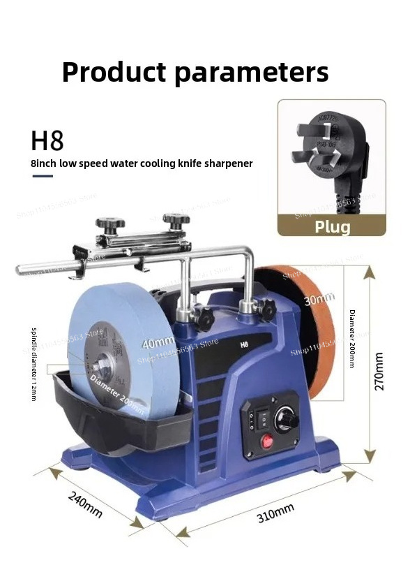 H10 elektrische polijstmachine - Woodworking Knives recensie en prijs