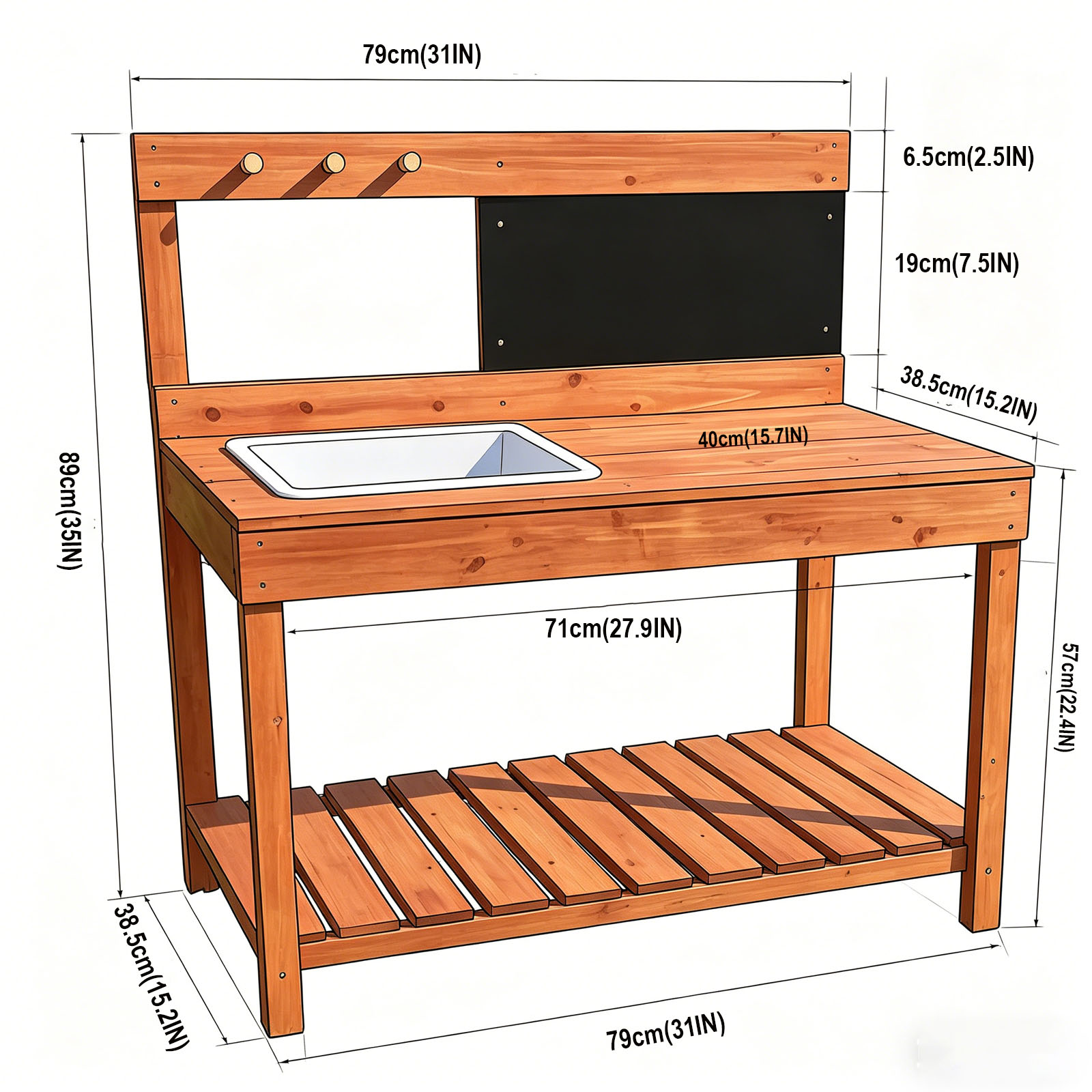 Houten plantentafels voor kind - Woodworking Bench recensie en prijs