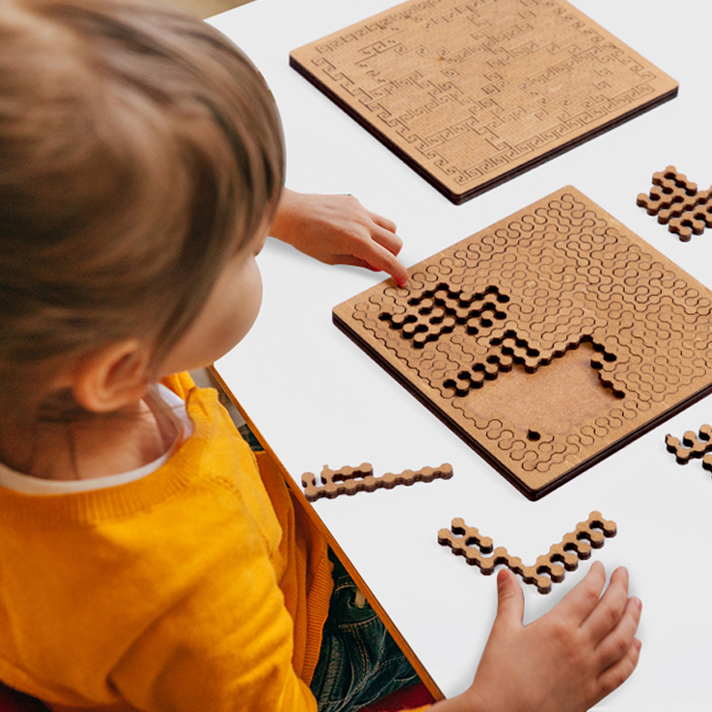 Onmogelijke houten puzzel IQ-p - Woodworking Game recensie en prijs