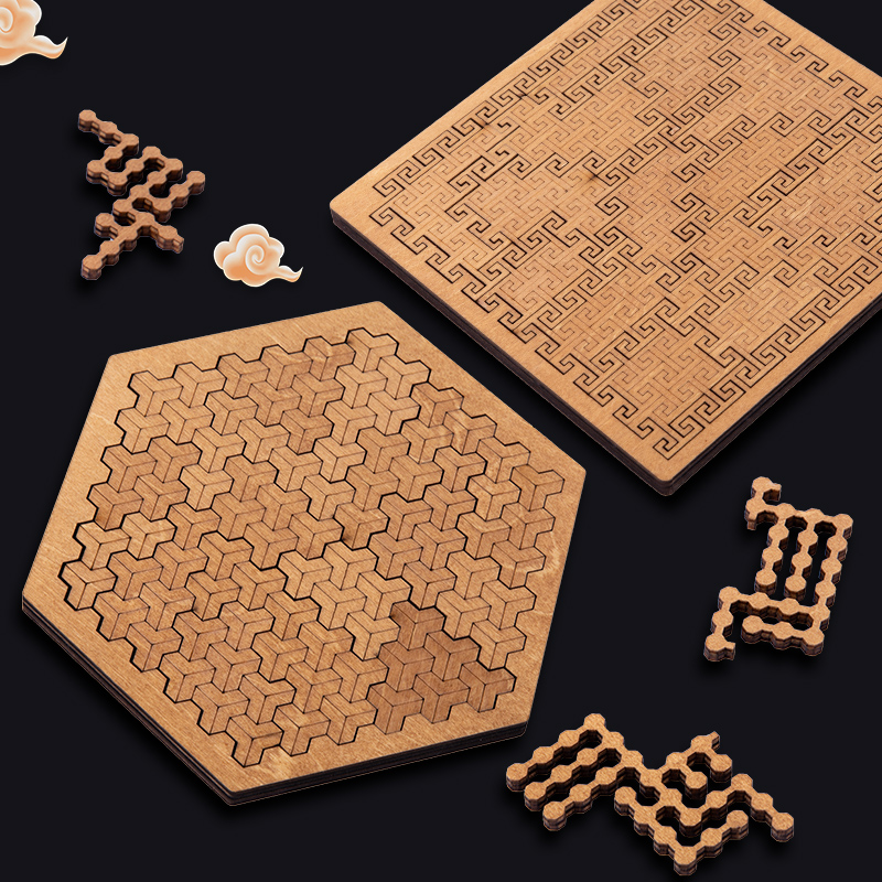 Onmogelijke houten puzzel IQ-p - Woodworking Game recensie en prijs