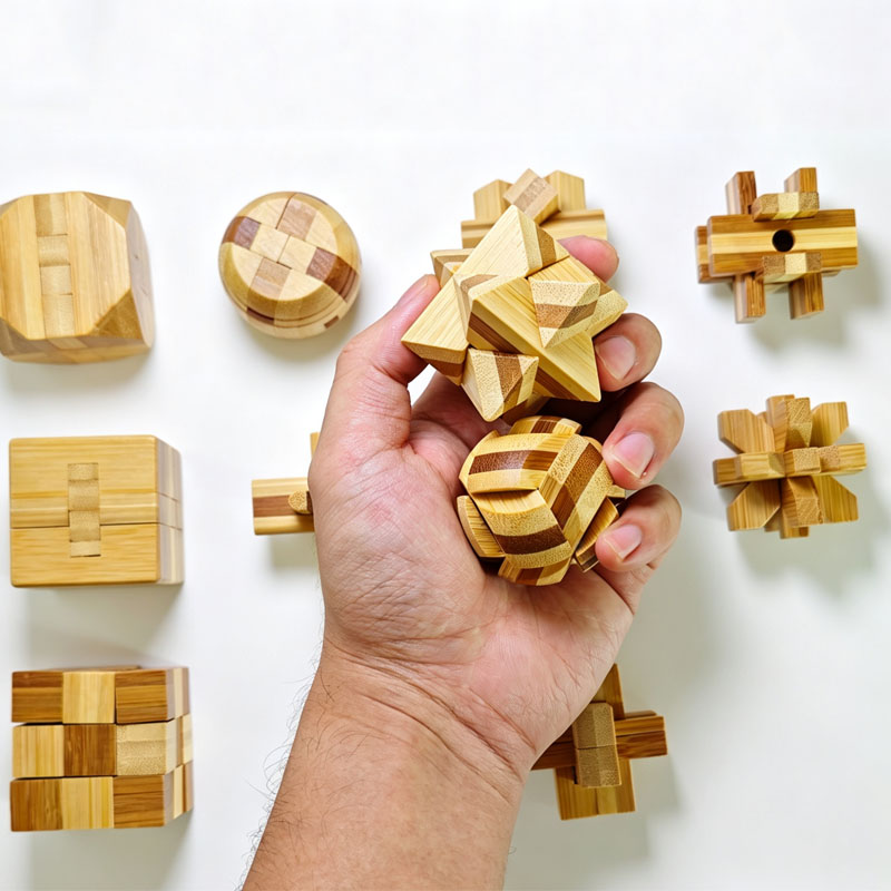 NIEUWE 4,5CM Lu Ban Slotpuzzel - Woodworking Game recensie en prijs