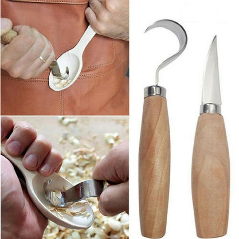 Houtsnijmes Beitelhaakmes Snij - Woodworking Knives recensie en prijs