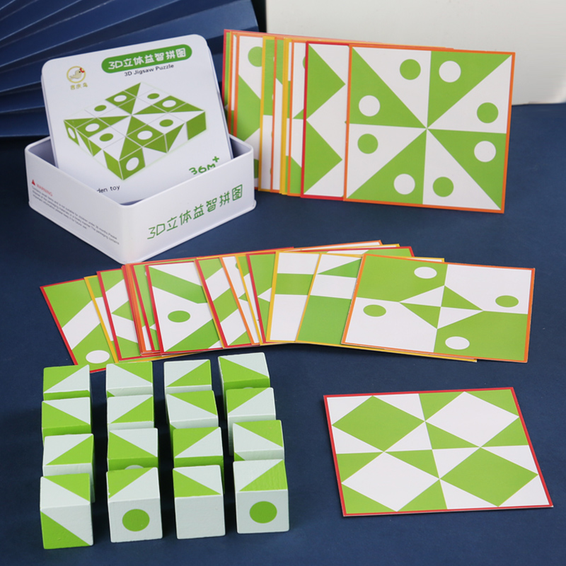 Houten 3D-puzzels Spel Geometr - Woodworking Game recensie en prijs