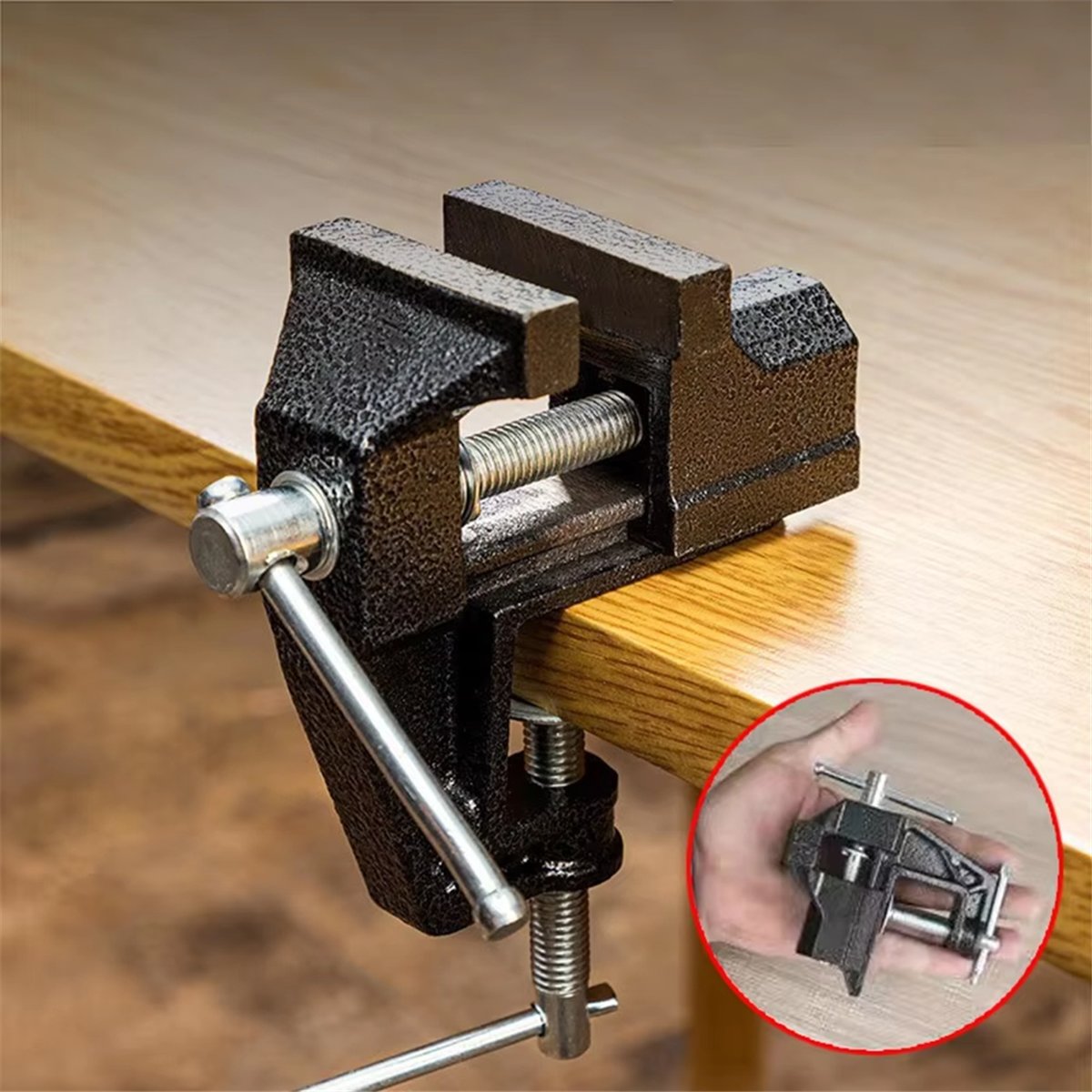 SDFC Mini Bankschroef Houtbewe - Woodworking Bench recensie en prijs