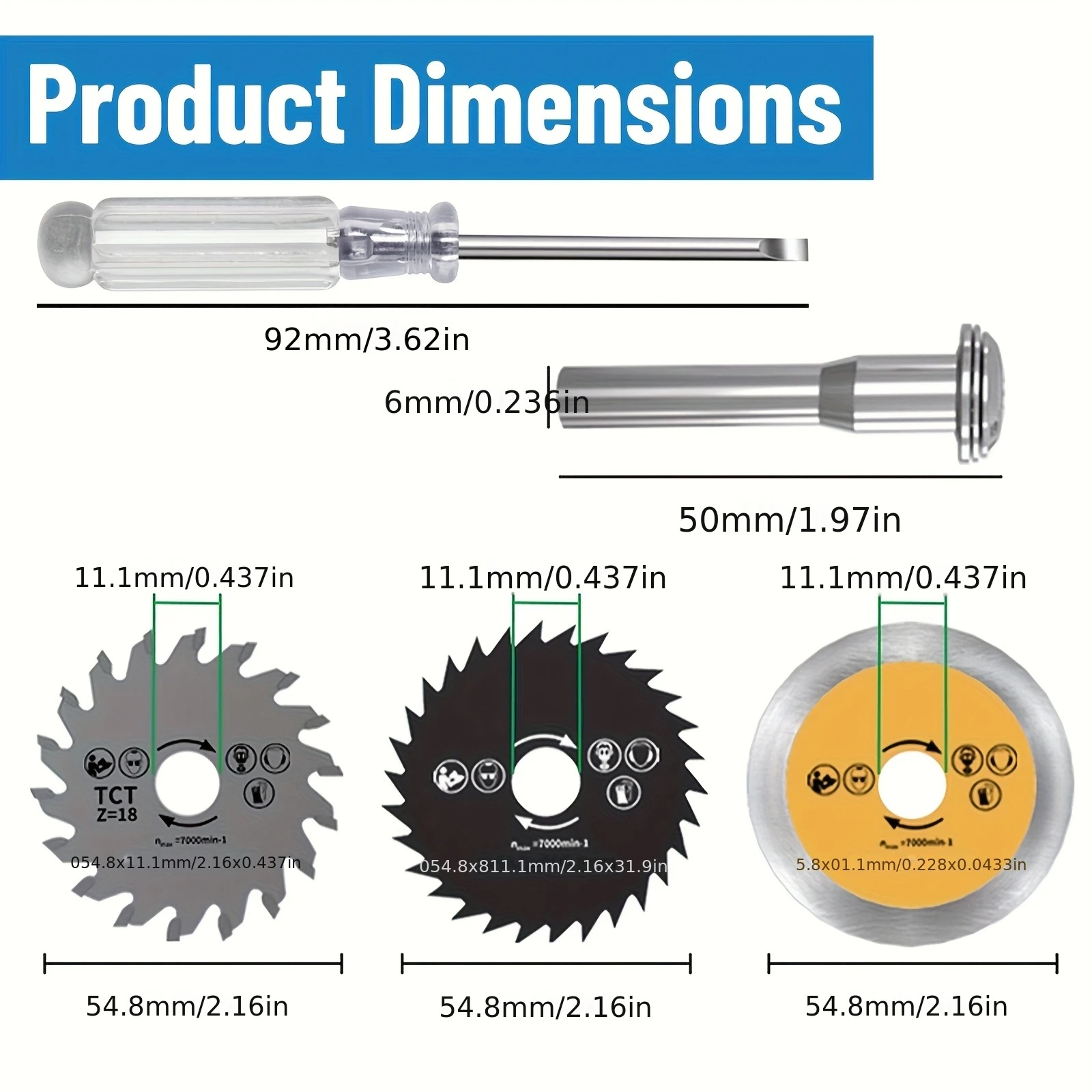 Multifunctionele cirkelzaagbla - Band Saw Blade recensie en prijs