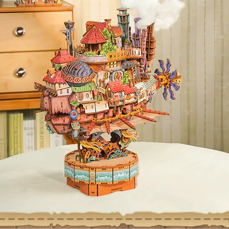 Echte reisboot Howl's Moving C - Woodworking Game recensie en prijs